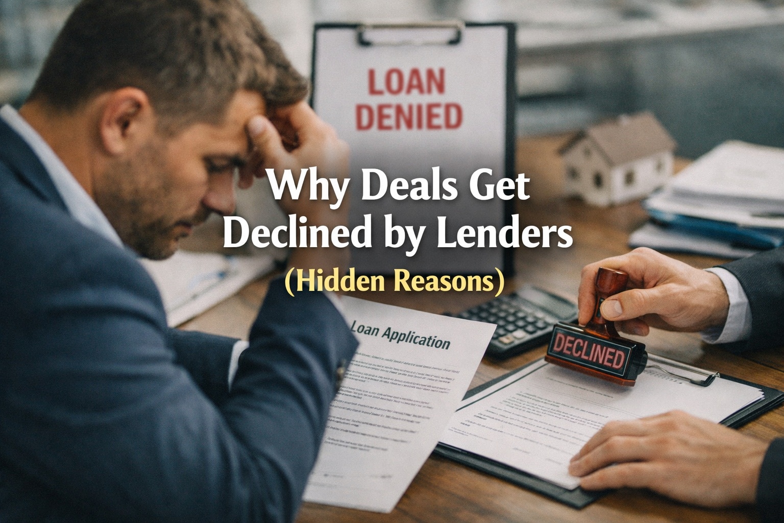 Why Deals Get Declined by Lenders (Hidden Reasons)