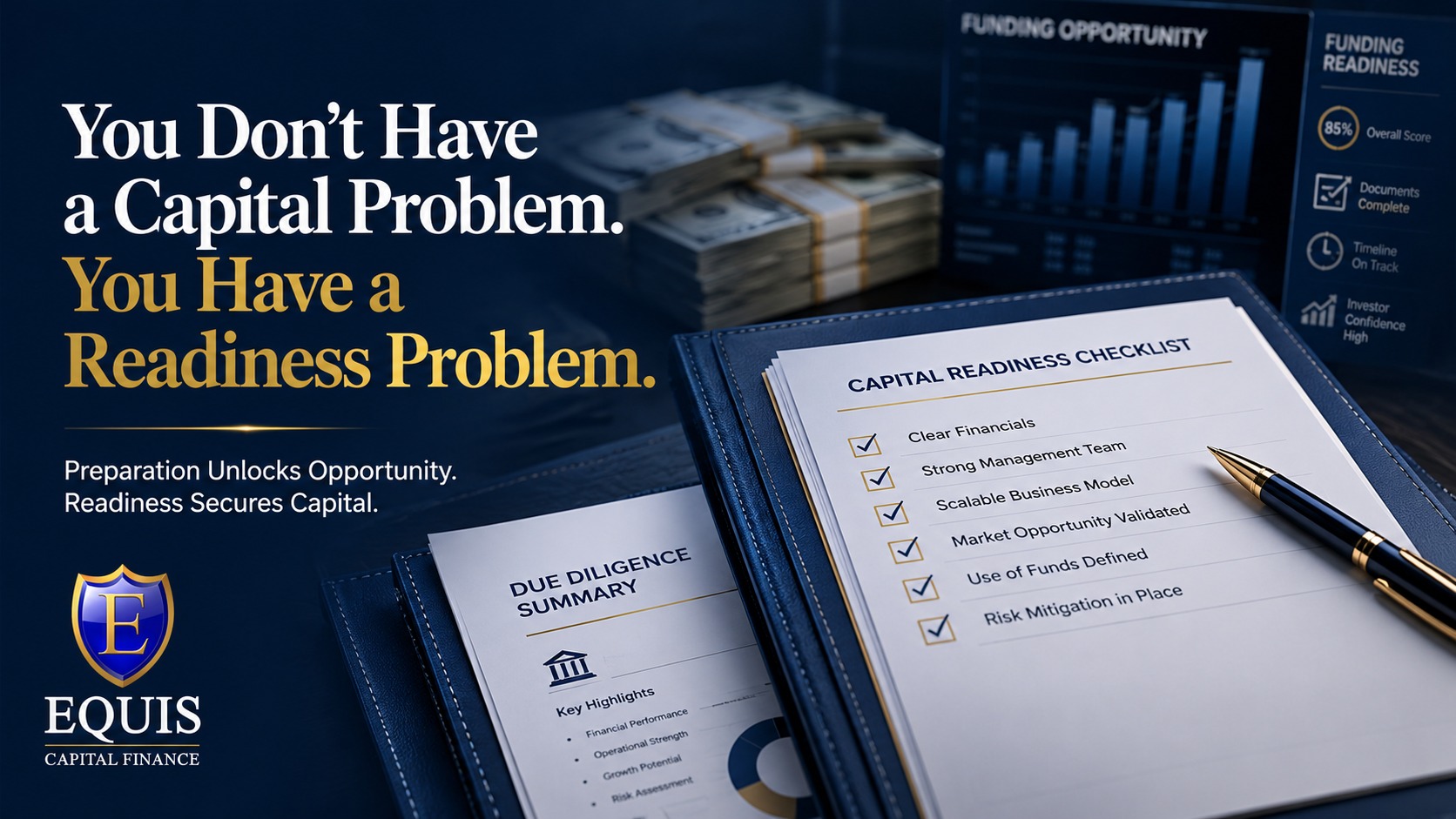 You Don’t Have a Capital Problem. You Have a Readiness Problem.