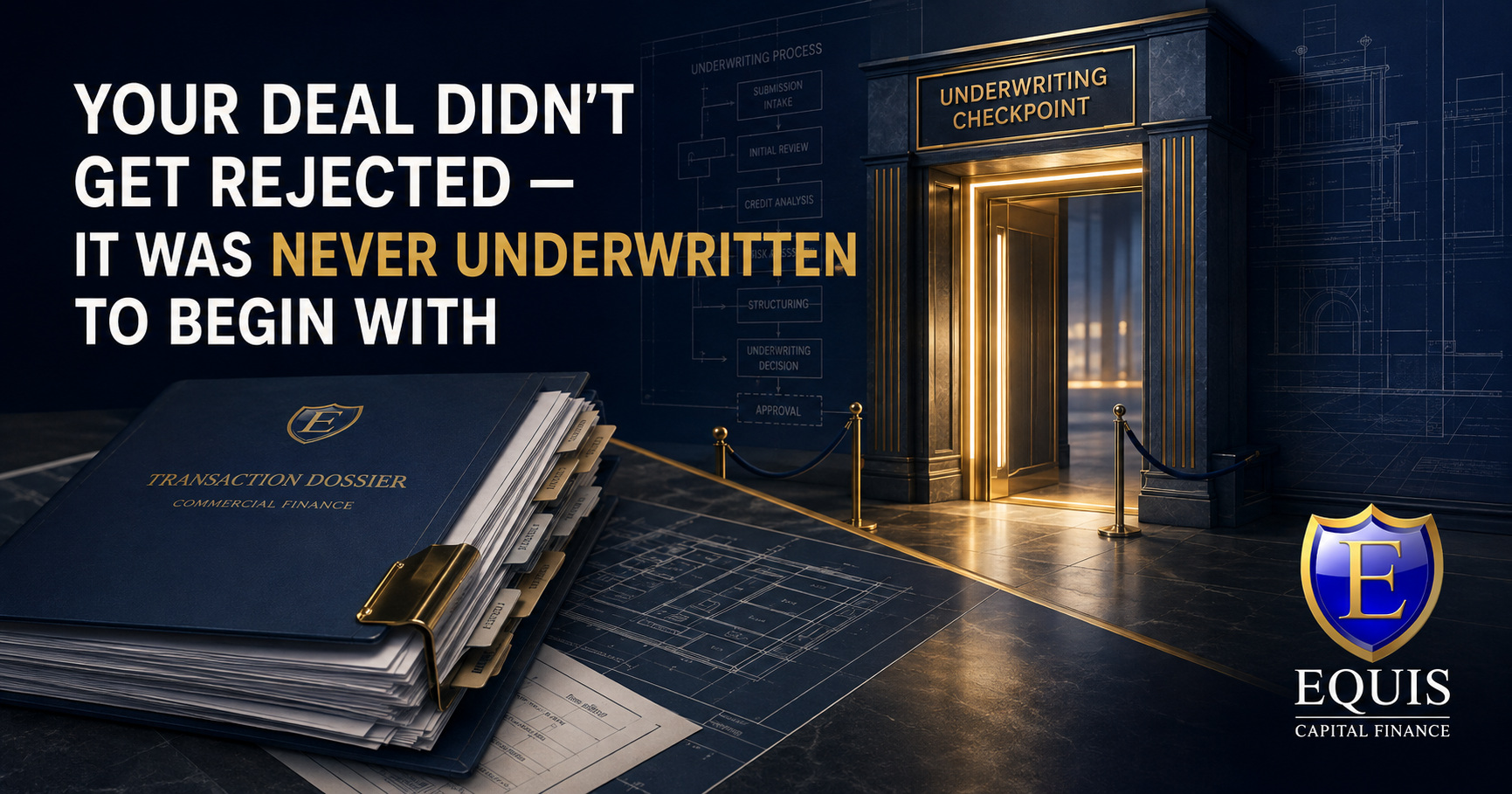 Your Deal Didn’t Get Rejected — It Was Never Underwritten to Begin With